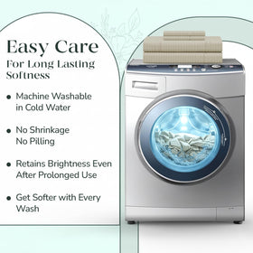 Feather & Stitch New York care instructions to preserve softness.