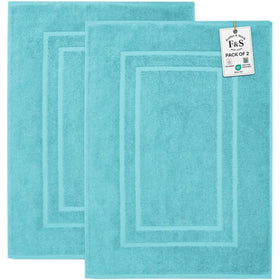Feather & Stitch New York bath mat absorbent 1000gsm for quick moisture pickup on floors