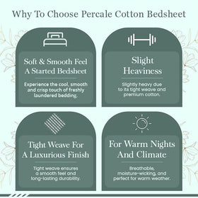 Cooling, breathable Feather & Stitch New York percale fabric in use