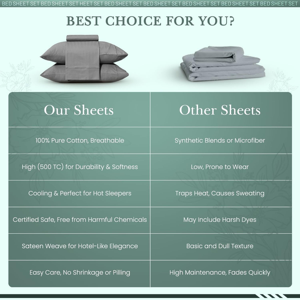 Feather & Stitch New York easy-care cotton sheets for everyday use