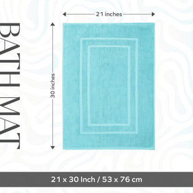Feather & Stitch New York plush bath mat closeup terry fibers feel ultra soft