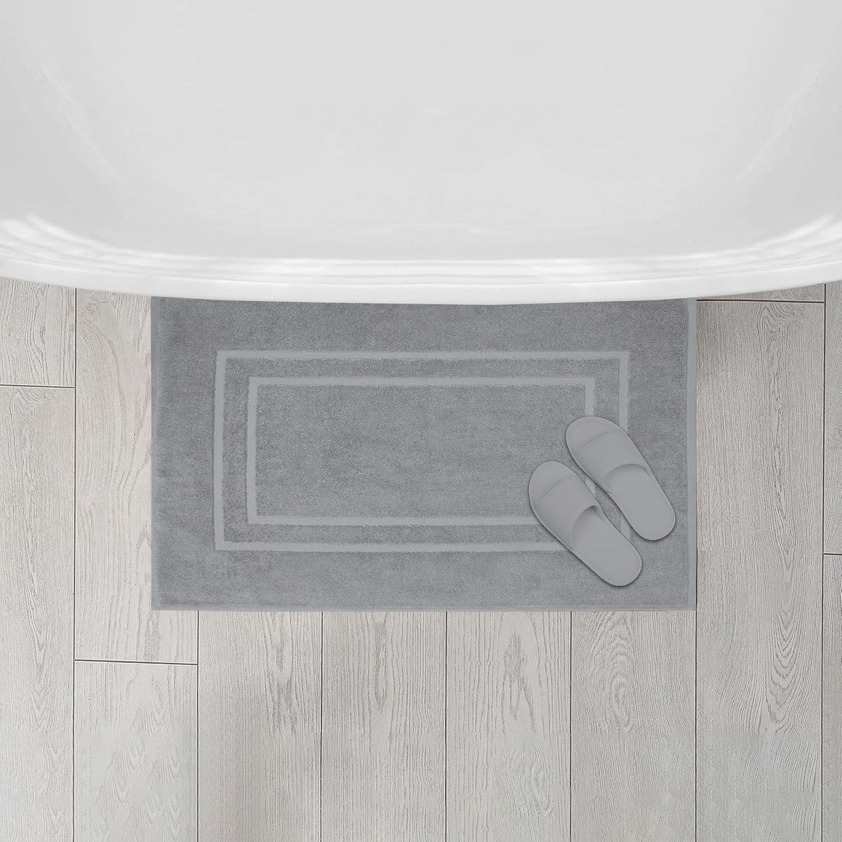 Feather & Stitch New York 2-piece set shown by sink area for versatile use