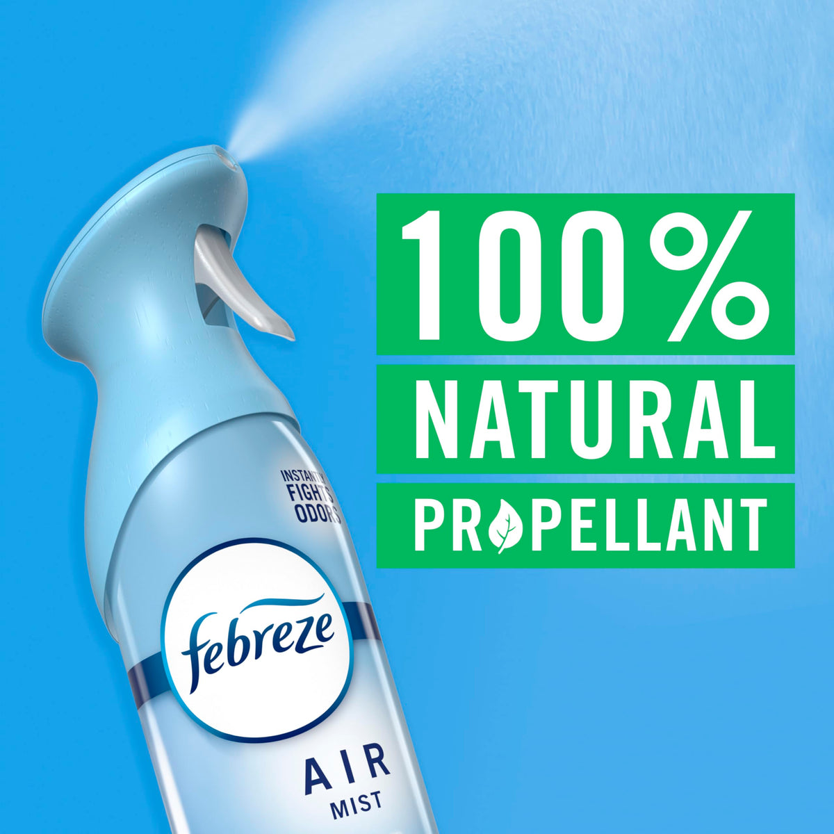 Febreze Air Mist in dorm room for shared-space freshness