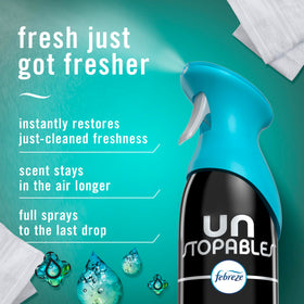 Febreze Air Mist odor fighters boost for faster neutralizing smells.
