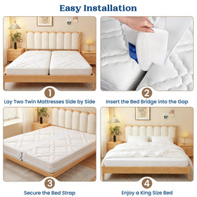 FeelAtHome compatible with Twin, Twin XL, Full, and Queen beds for versatility.