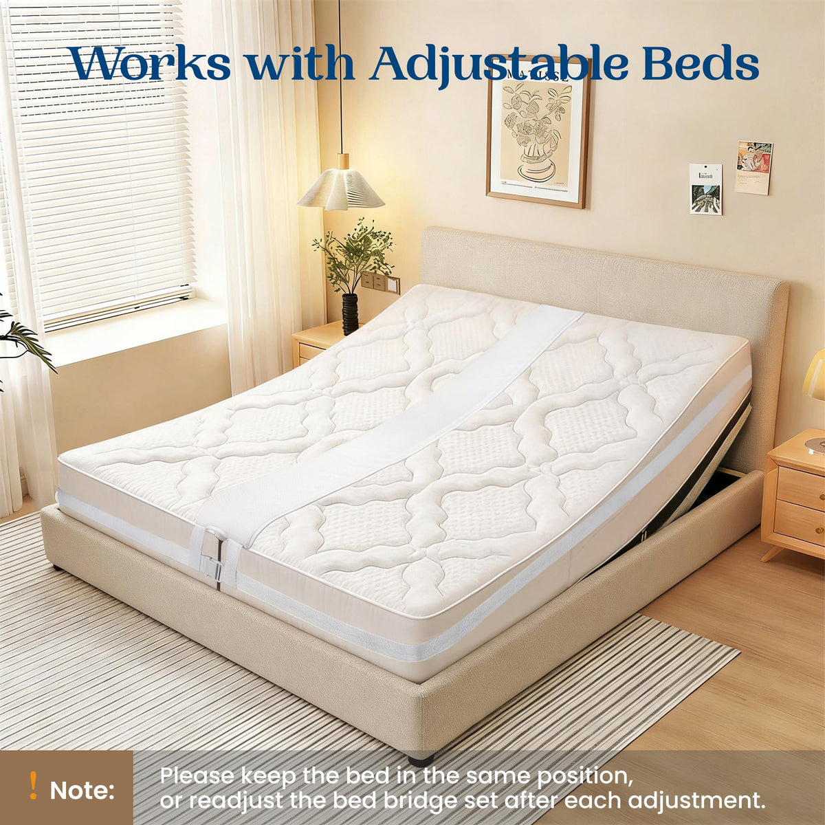 FeelAtHome washable cover design simplifies cleaning after guests or kids' sleepovers.