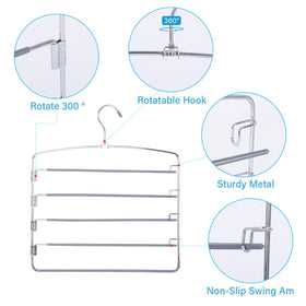 FeeraHozer multi-layer hanger used with jeans