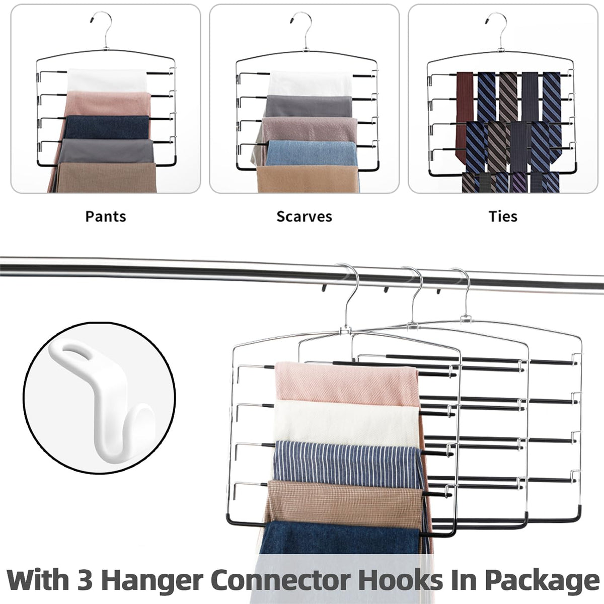 FeeraHozer closet organizer design maximizes wardrobe space and order