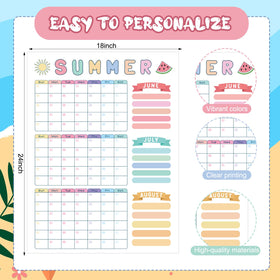 Feifeiya coated-paper poster resists markers for durable summer planning
