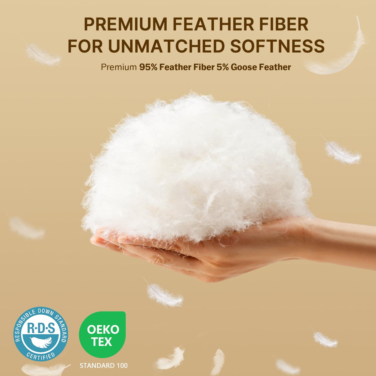 Felo Organic Cotton shell closeup displaying breathable, skin-friendly weave.