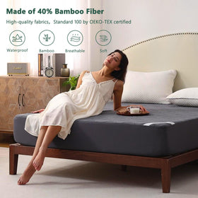 FELTYBED 3D air fabric design creates a soft, quiet surface