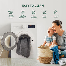 FELTYBED oeko-tex certified mattress protector for safe use.