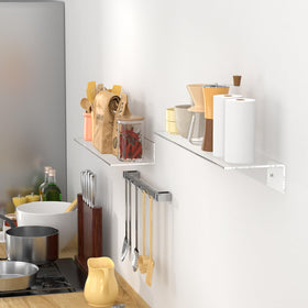 FEMELI installation kit includes screws and anchors for secure wall mounting.