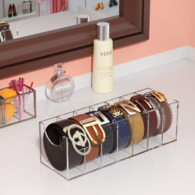 FEMELI space-saving belt storage fits compact closets