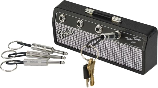 Fender Jack Rack Small includes built in amp handle for portable, convenient key storage.
