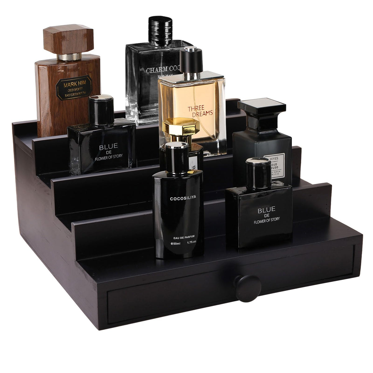 Fengligoo hidden compartments drawer adds discreet storage for small items.