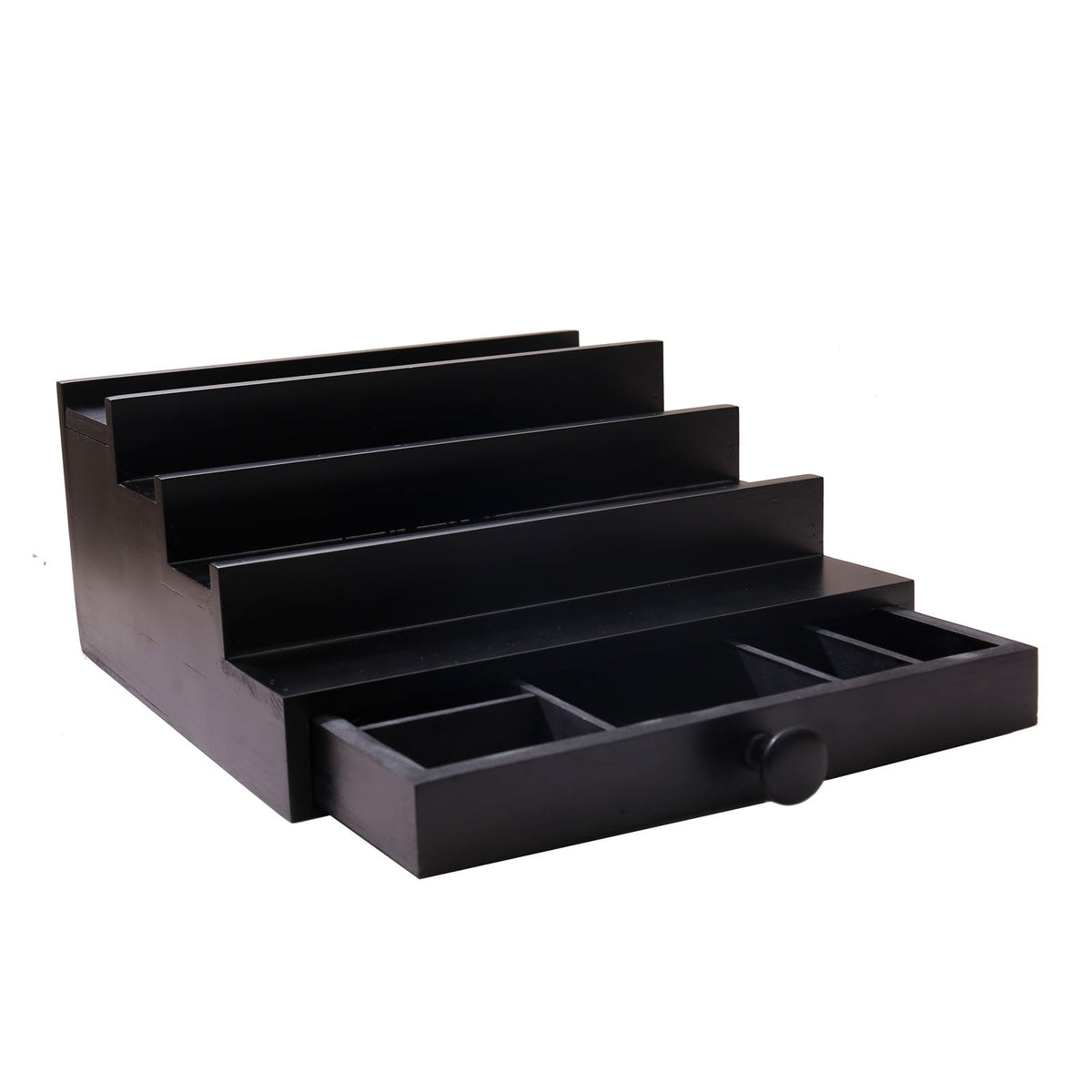 Fengligoo modern bedroom decor complements dark finishes and contemporary furniture.
