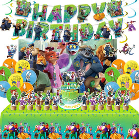FENNIDICE Jungle Birthday Backdrop for vibrant photo moments