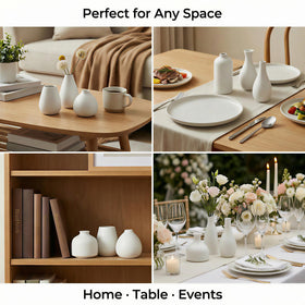 Fenravian vases for dry or faux flowers and decorative displays.