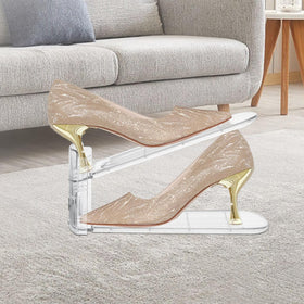 FENRUNXU heel stopper catches high heels securely.