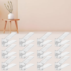 FENRUNXU shoe-slot-organizer-closet demonstrates space-saving, stacked storage.