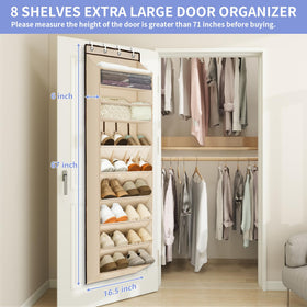 FENTEC large capacity design stores more than 22 pairs of shoes