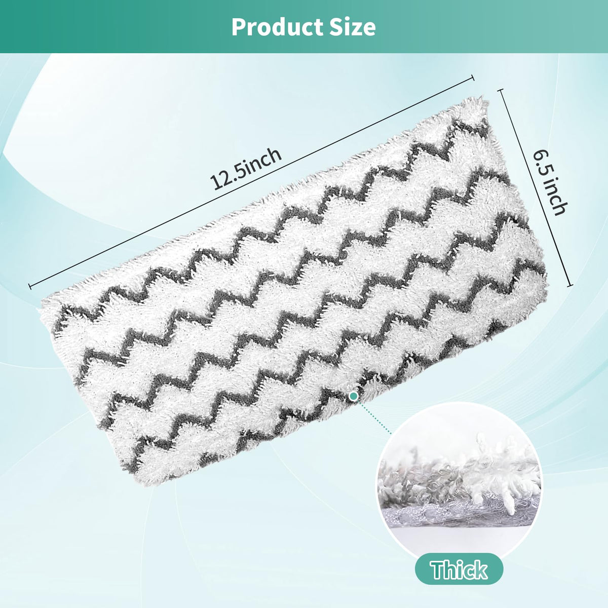 fepoch multi-surface cleaning pad fits Shark S1000, Wet or dry use for wood and tile.