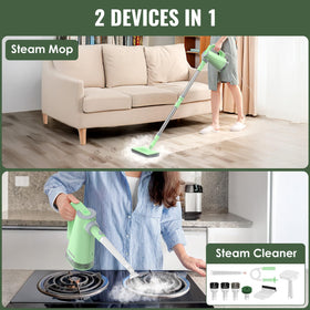 Detachable handheld steam cleaner from FEPPO for quick spot cleaning.
