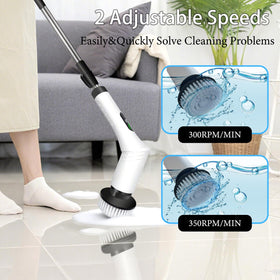 Ferbana Spin Scrubber lightweight design reduces user fatigue.