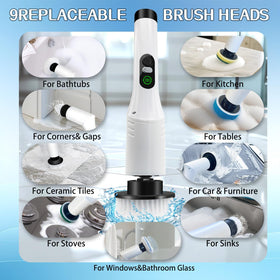 Ferbana Spin Scrubber USB Type-C charging keeps you ready.