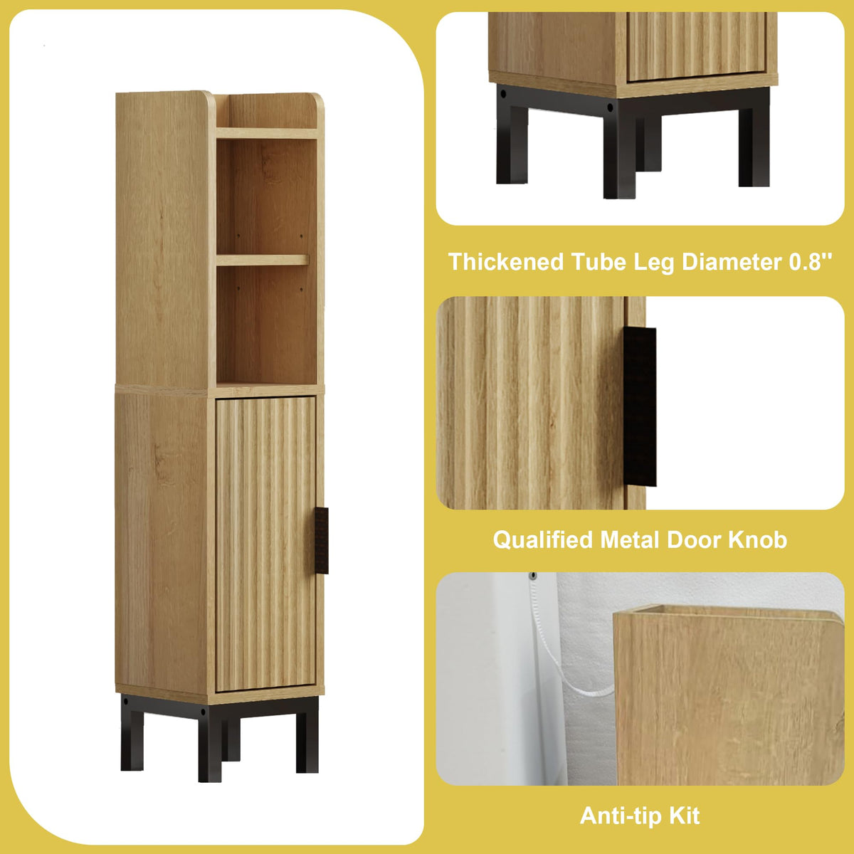 FerniTry top compartment ideal for plants or small devices.