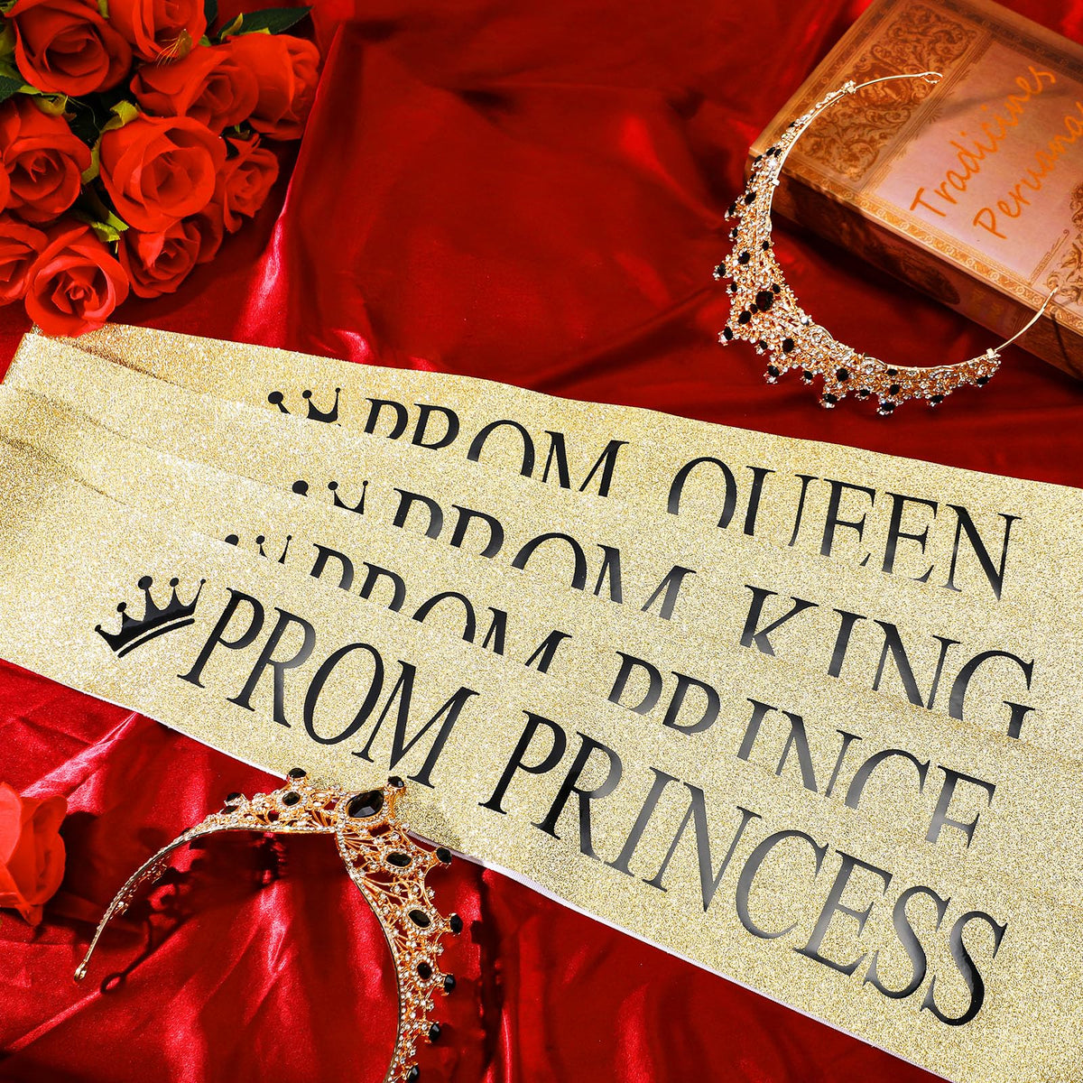 Ferreve delicate crown design adds elegant shine to events.