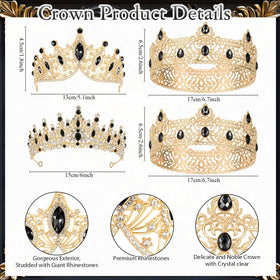 Ferreve prom sashes with crowns offer versatile, photo-ready party looks.
