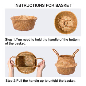 Ferrgoal 4ft eucalyptus tree in woven basket base adds natural height