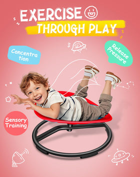 FERUERW sensory swivel chair provides calming input for children.