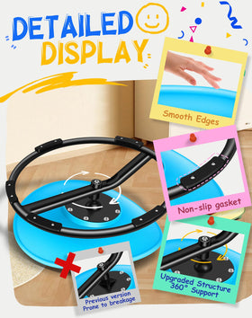 FERUERW Spinning Chair used by a child to improve balance during sensory play