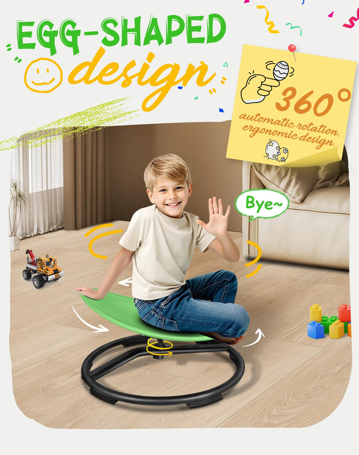 FERUERW chair weight capacity up to 220 lbs for sturdy use