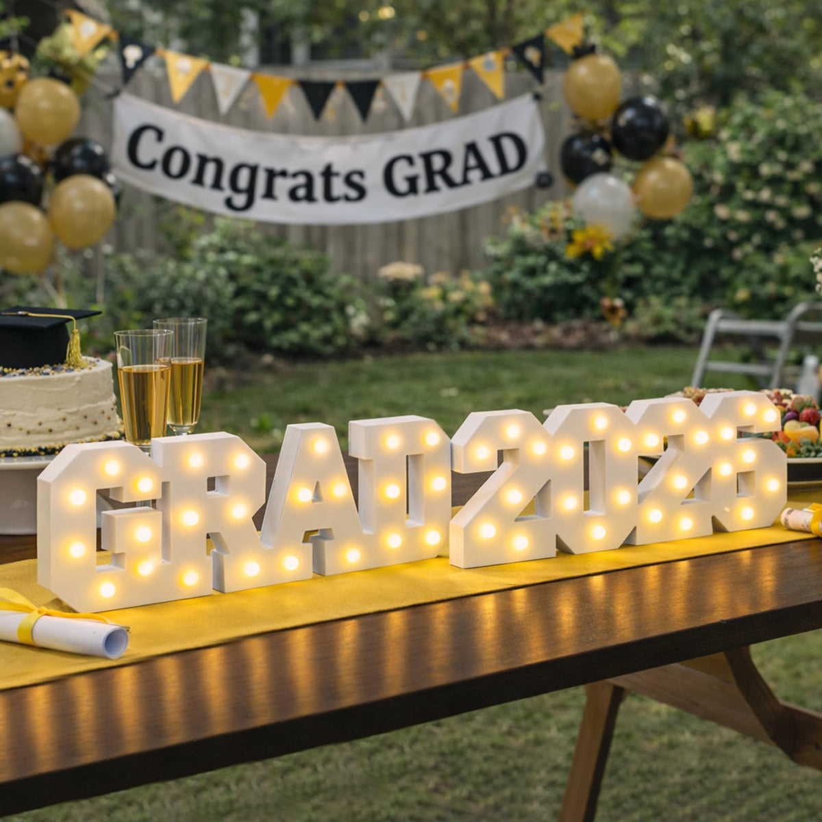 FestalMart Graduation centerpiece grad-2026 elevates mantle displays and photo opportunities.