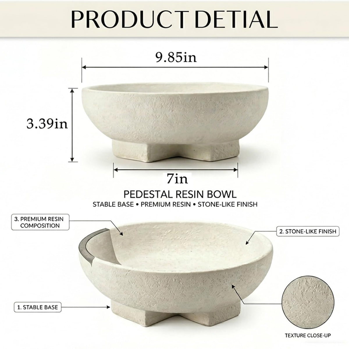 FESTGLOX sturdy cross base ensures stability and minimizes tipping.