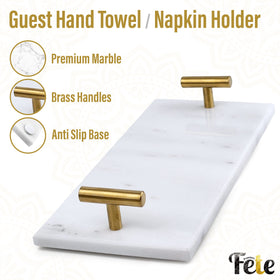 Fete disposable towel organizer for bathroom countertop convenience