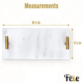 Fete paper hand towel holder in marble complements bathroom décor
