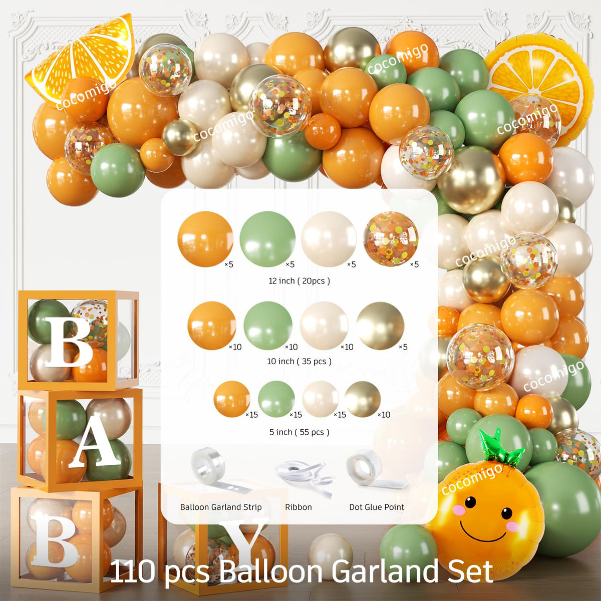 Fexivo balloon box set offers easy, stylish decor setup with reusable components.