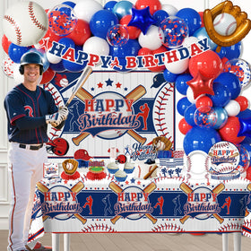 Fexivo Baseball centerpieces add depth and a festive focal point