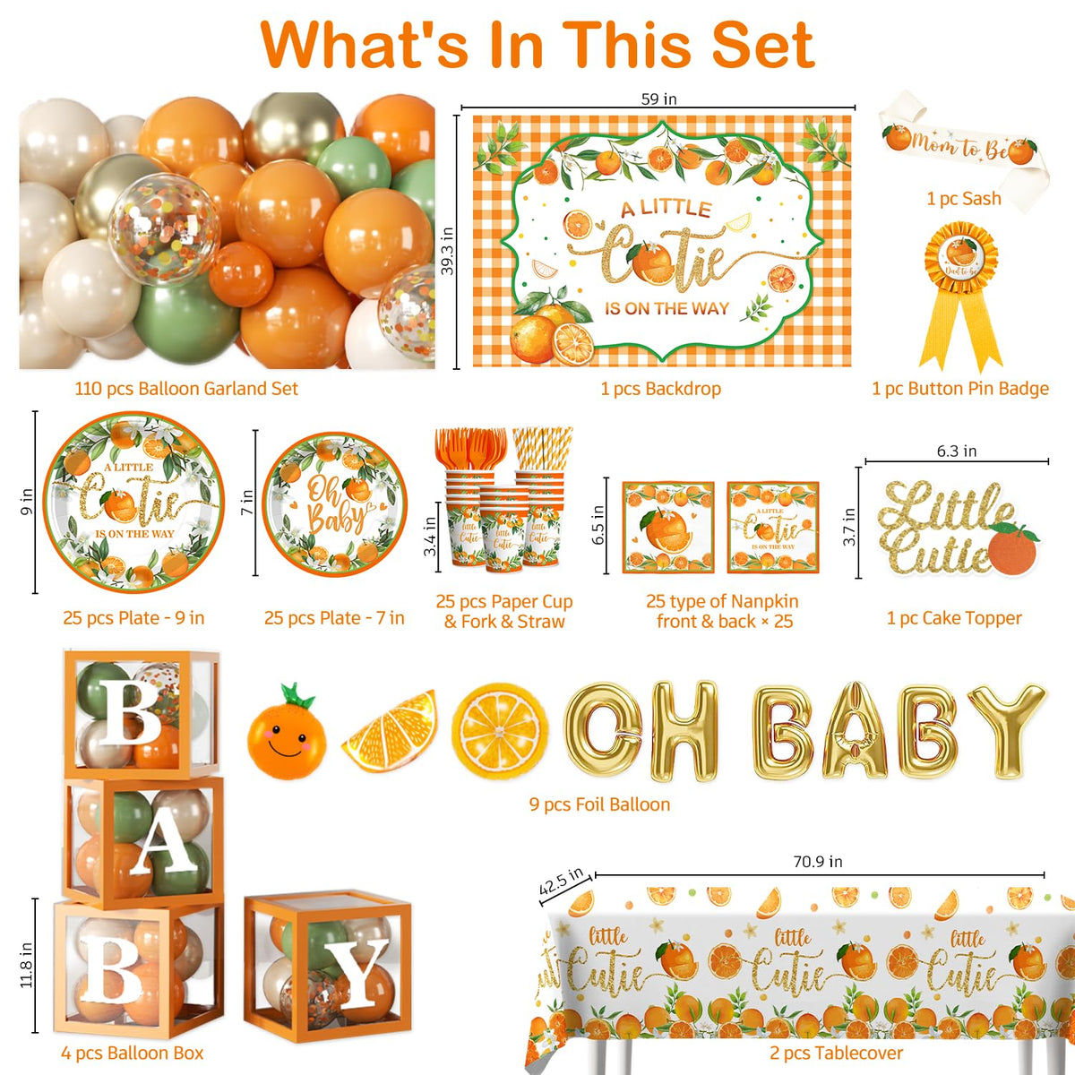 Fexivo little cutie cake topper enhances the dessert display with playful charm.
