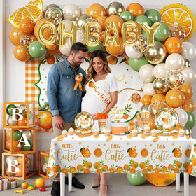 Fexivo Oh Baby foil balloons add festive sparkle and photo-worthy moments.