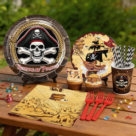 Fexivo pirate banner signals the adventure theme at a glance.