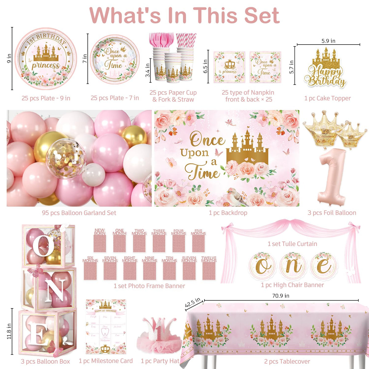 Fexivo princess cake topper adds regal charm to the dessert table