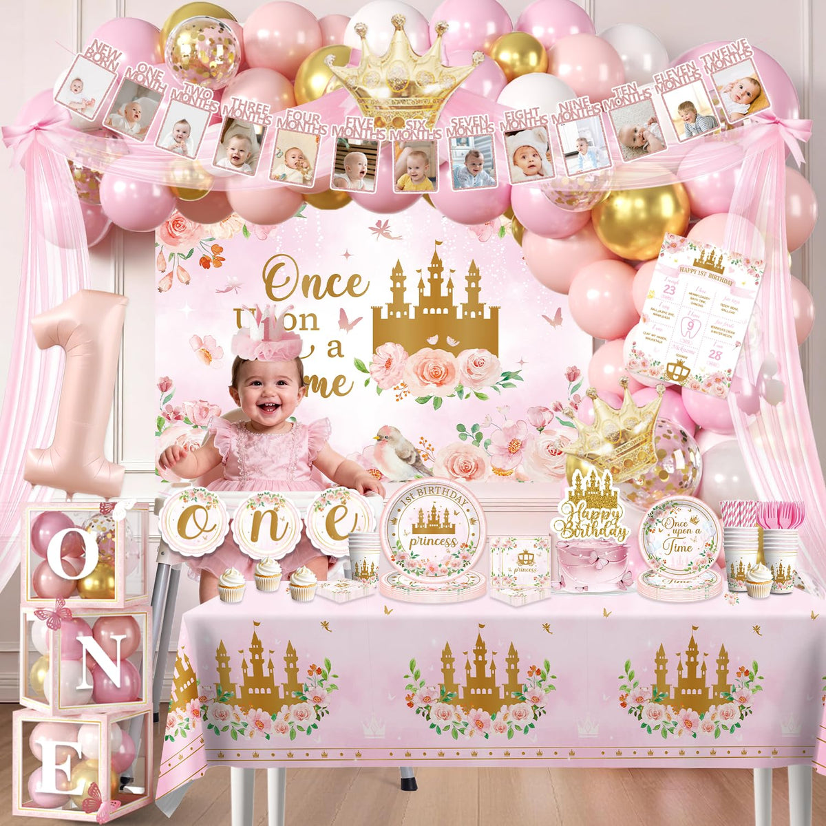 Fexivo princess party hat for adorable party moments