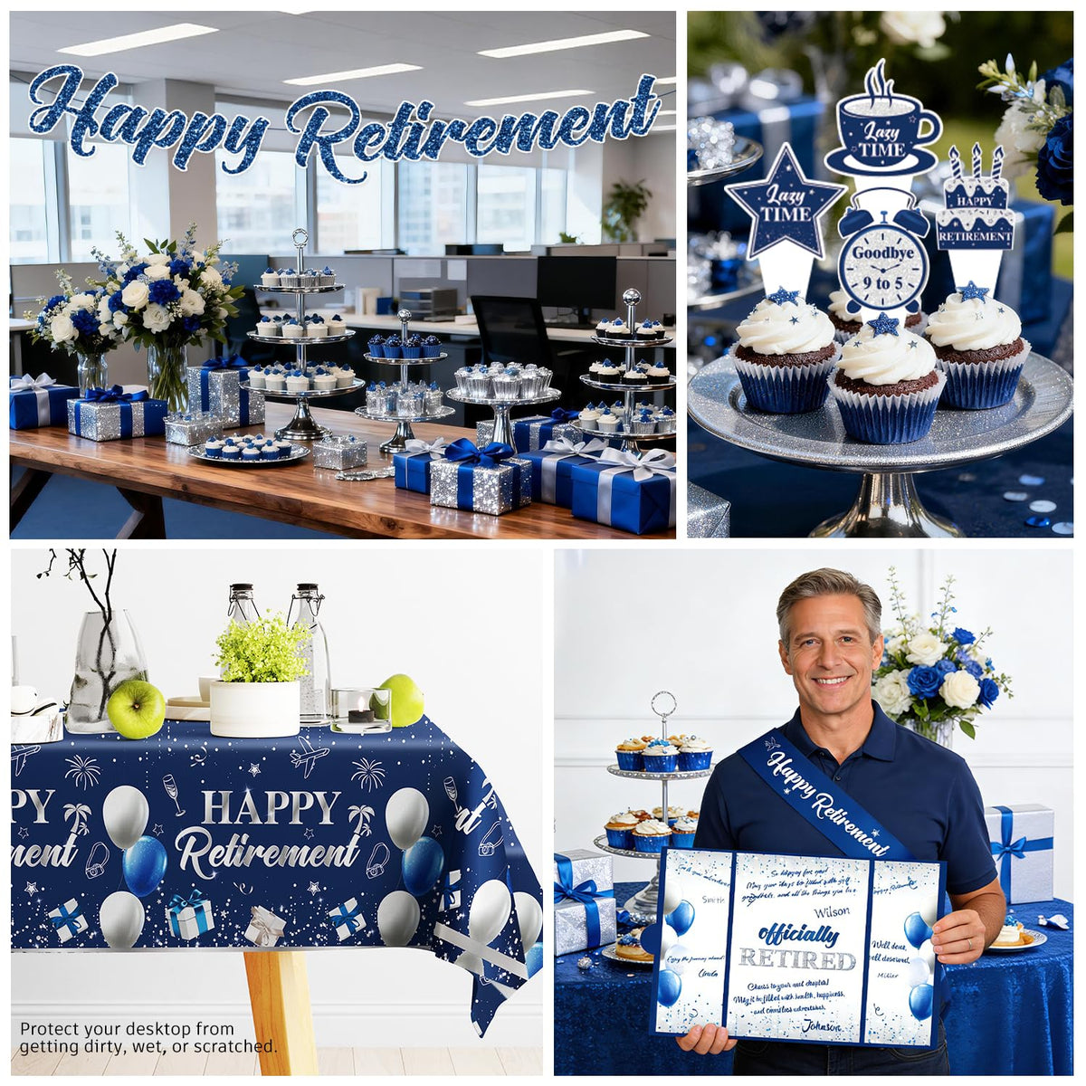 Fexivo retirement sash acts as a stylish party accessory.