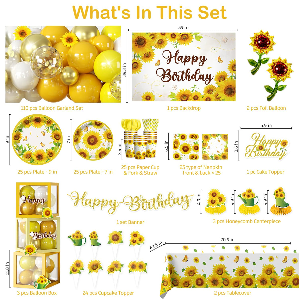Fexivo sunflower backdrop creates a vibrant focal wall for group photos